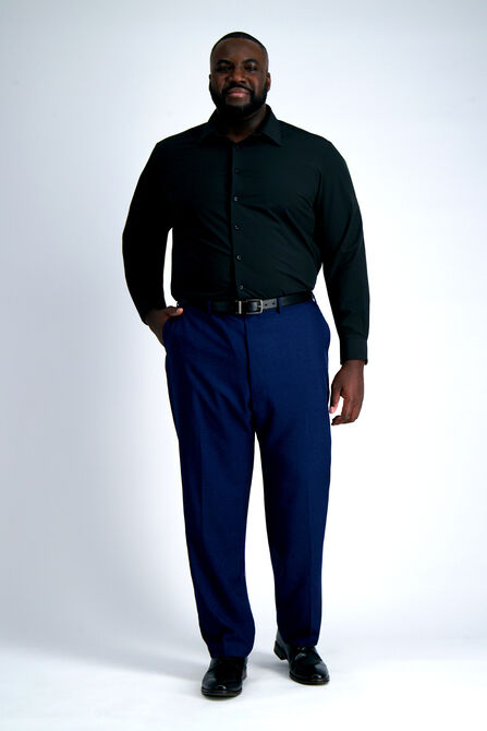 Smart Wash&reg; Tall Dress Shirt - Black, Black view# 3