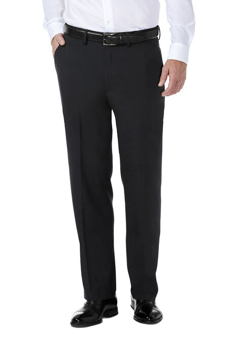 J.M. Haggar Premium Stretch Shadow Check Suit Pant, Black view# 1