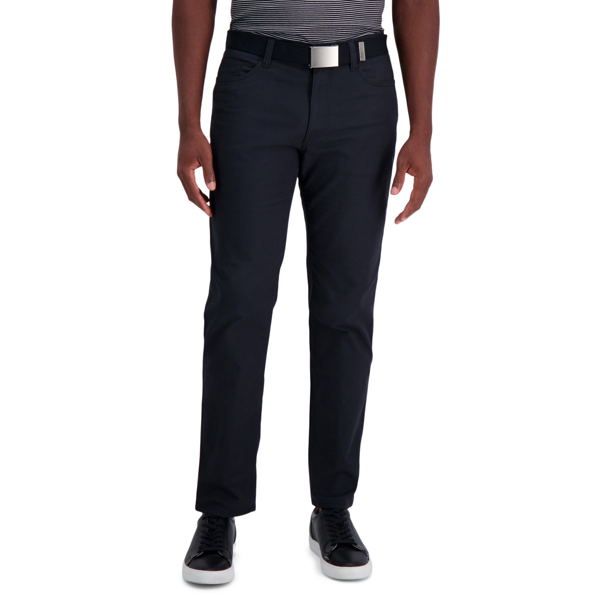 Haggar The Active Series City Flex  5-Pocket Performance 365 Pant Black (HC80447 Clothing Pants) photo