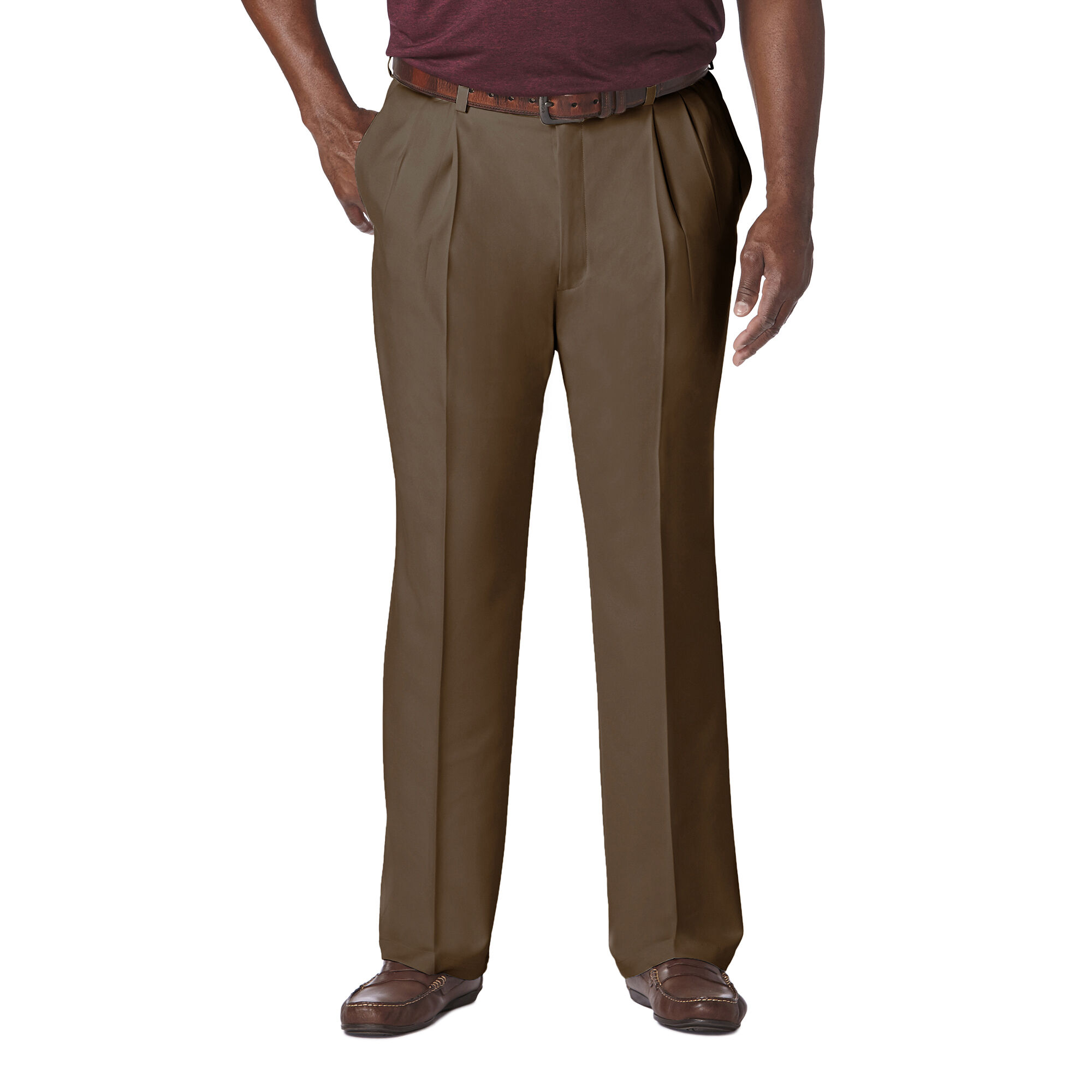 B T Cool 18 Pro Pant Classic Fit Pleat Front Stretch No Iron