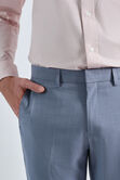 Smart Wash&reg; Tonal Plaid Suit Pant, Chambray view# 5