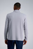 Pro Football Hall of Fame X Haggar &ndash; Long Sleeve Ribbed Quarter Zip, Silver view# 3