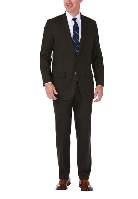 J.M. Haggar Premium Stretch Suit Jacket, Chocolate