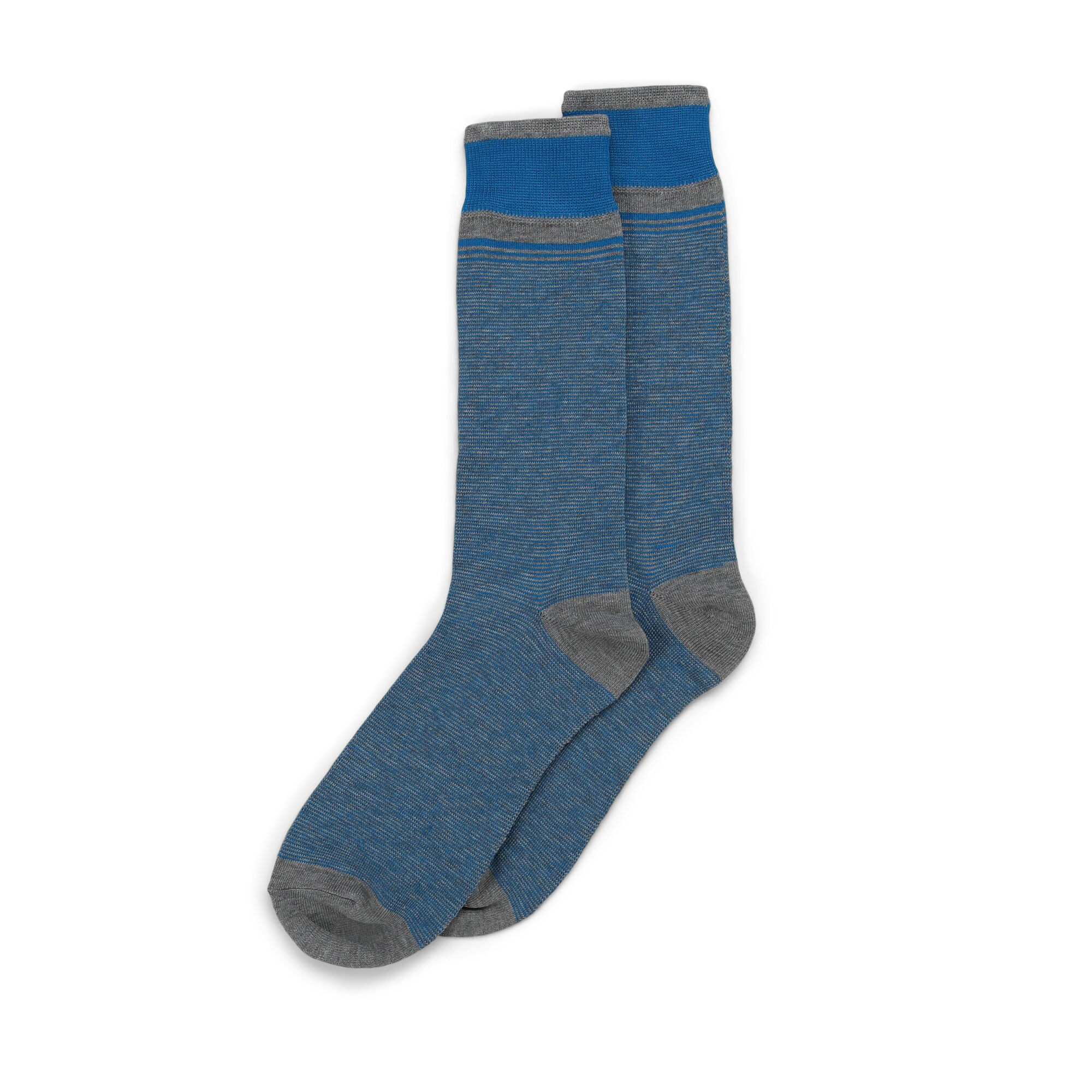 Haggar Graduated Stripe Socks Medium Grey (H7605 Clothing Underwear & Socks) photo