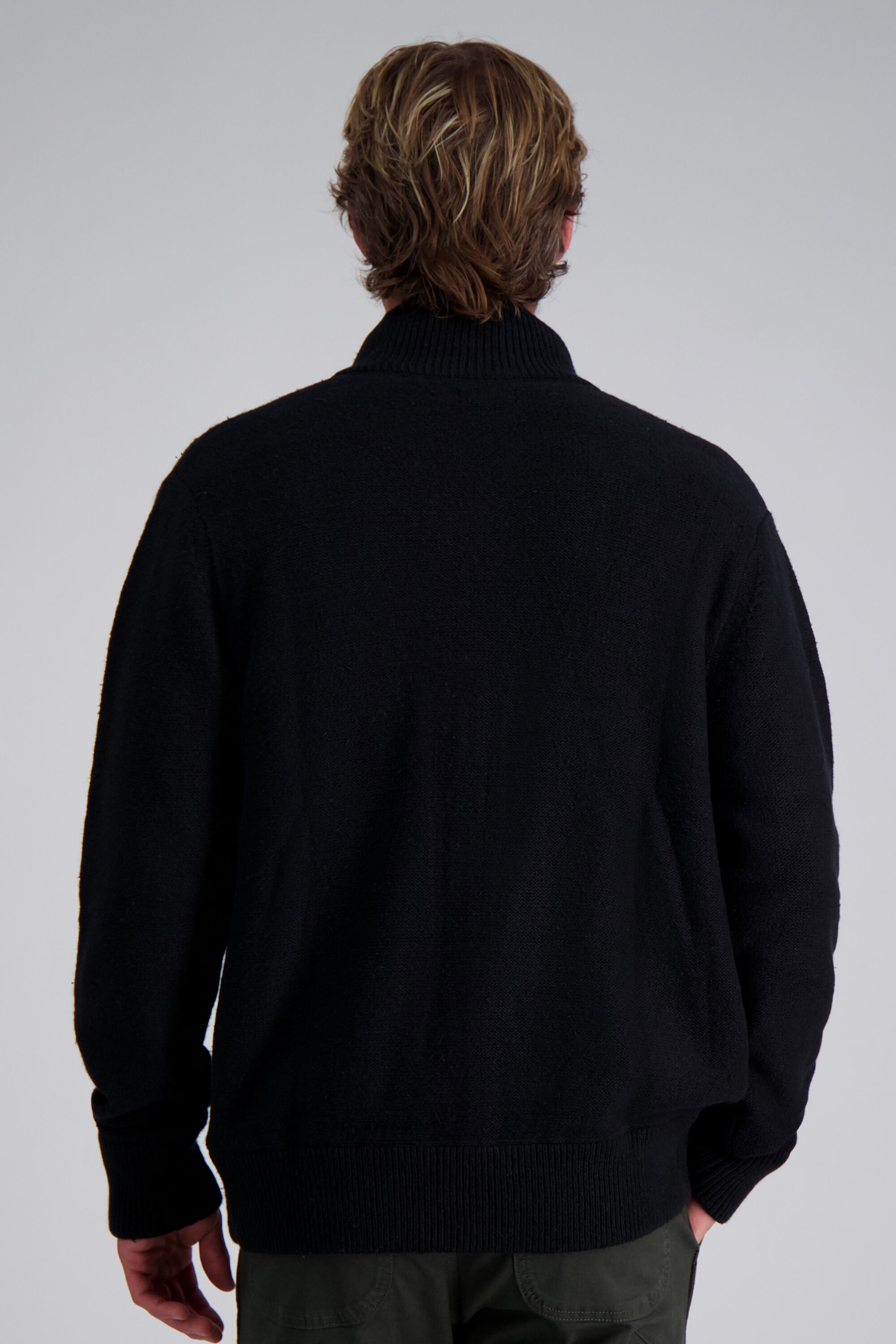 Long Sleeve Zip Sweater