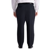 Big &amp; Tall Active Series&trade; Herringbone Suit Pant, Black view# 3