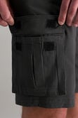Stretch Cargo Short with Tech Pocket, Graphite view# 6