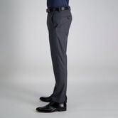 J.M. Haggar Premium Stretch Shadow Check Suit Pant, Black / Charcoal view# 4