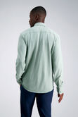 Long Sleeve Pique Shirt, Taupe view# 2