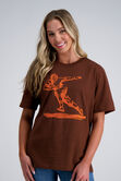 Pro Football Hall of Fame X Haggar - Vintage Player Graphic Tee,  Brown #369 view# 2