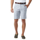 Cool 18&reg; Pro Mini Plaid Short, BLUE view# 1