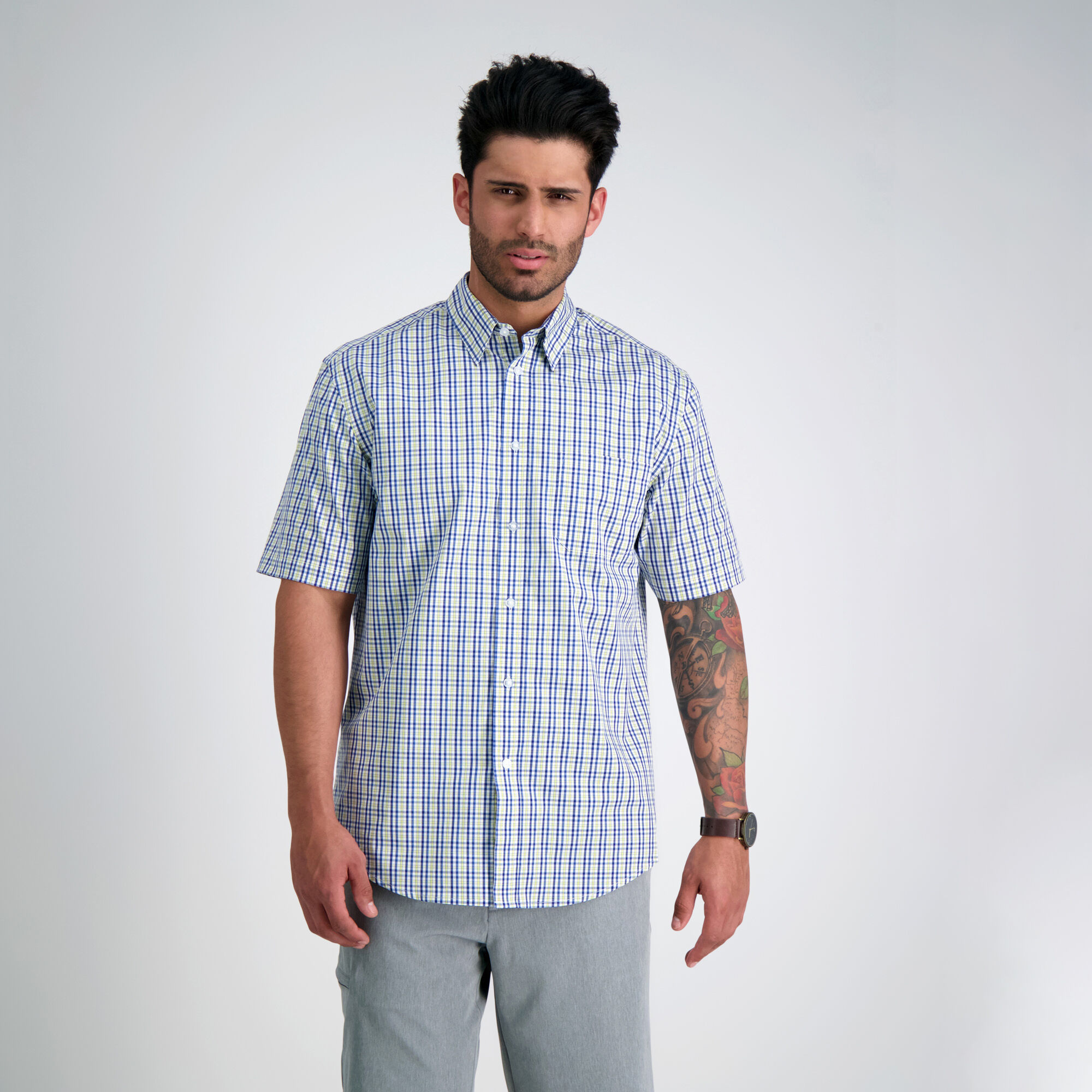 Haggar short clearance sleeve dress shirts