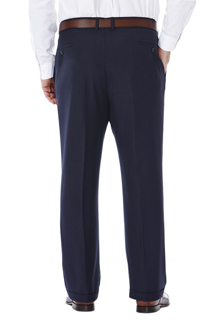 Big &amp; Tall E-CLO&trade; Stria Dress Pant, BLUE view# 3