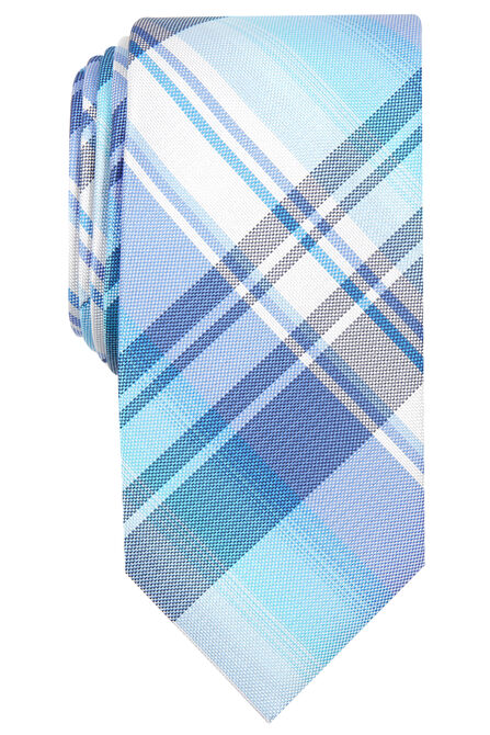 Ementh Plaid Tie, Mint view# 1