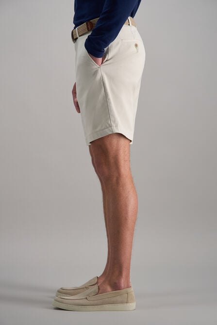 Stretch Chino Short, Putty view# 5