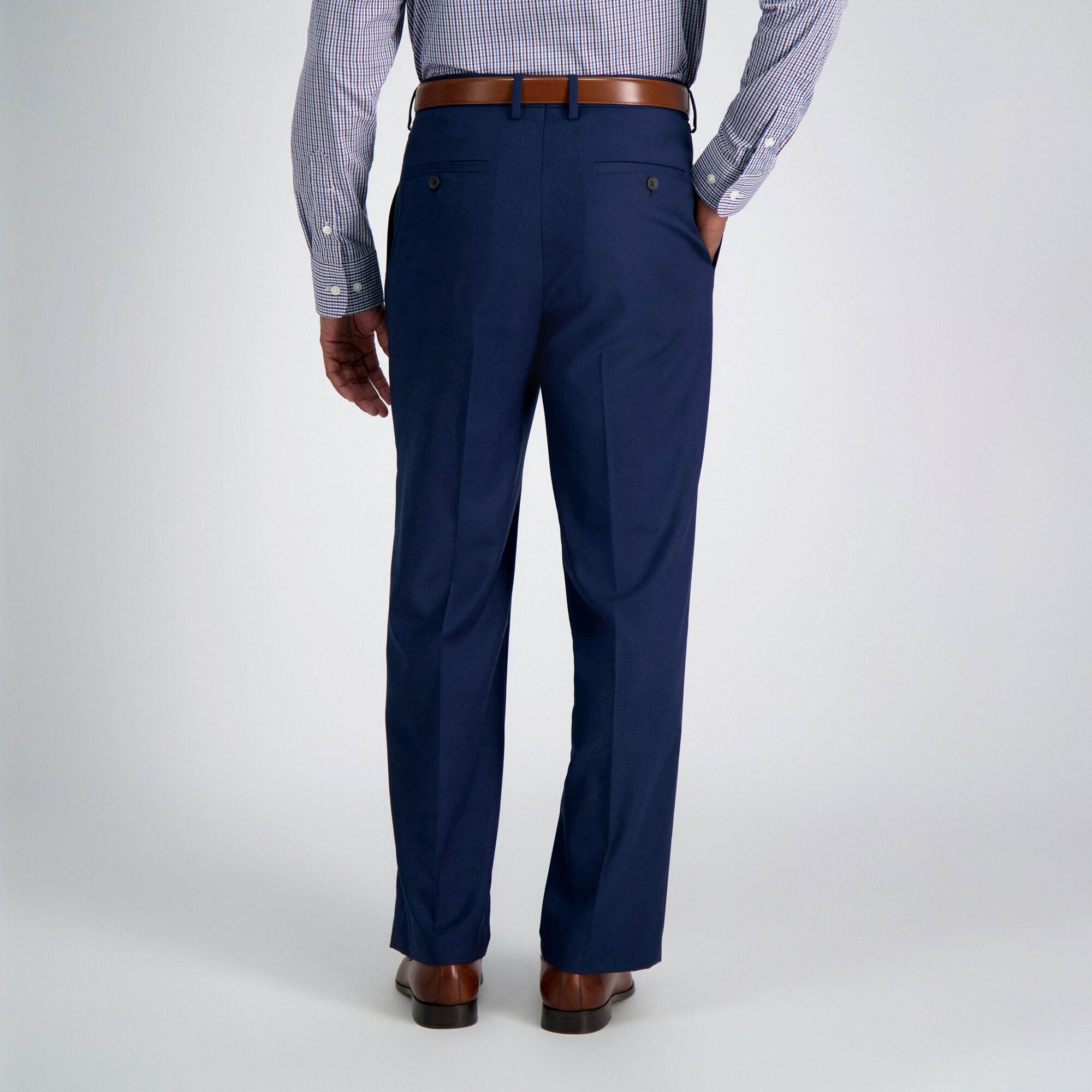 52R Haggar Mens Texture Weave Stretch Classic Fit Suit Separate Coat Midnight J.M 