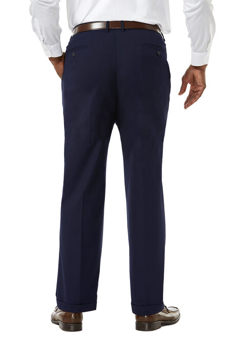 Big &amp; Tall Premium Stretch Dress Pant, Navy view# 3