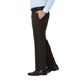 J.M. Haggar Premium Stretch Suit Pant, Chocolate view# 2