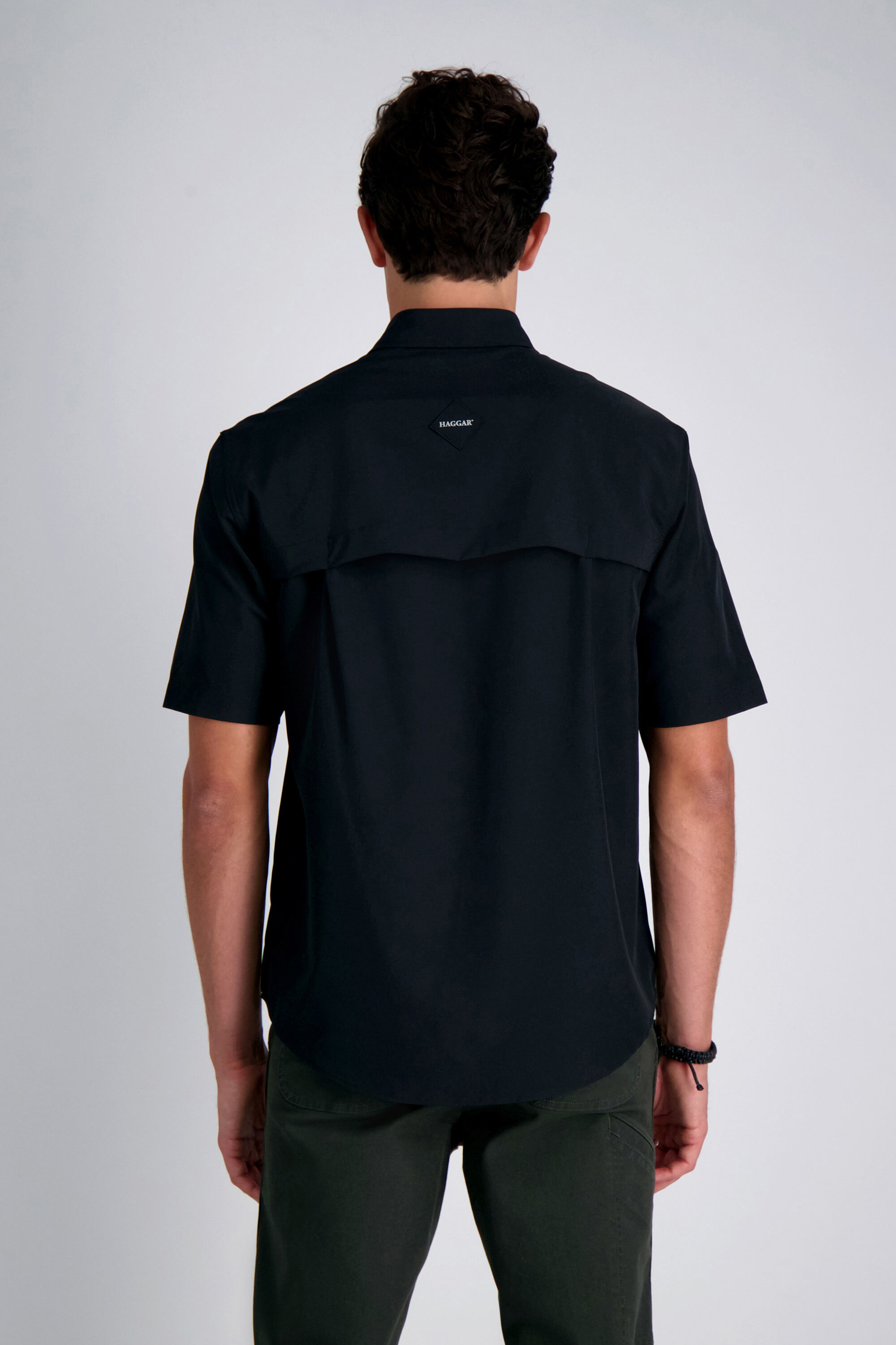 Haggar short sleeve dress shirts online