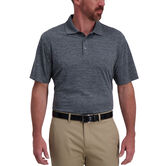 Space Dye Golf Polo, Black Marl view# 1