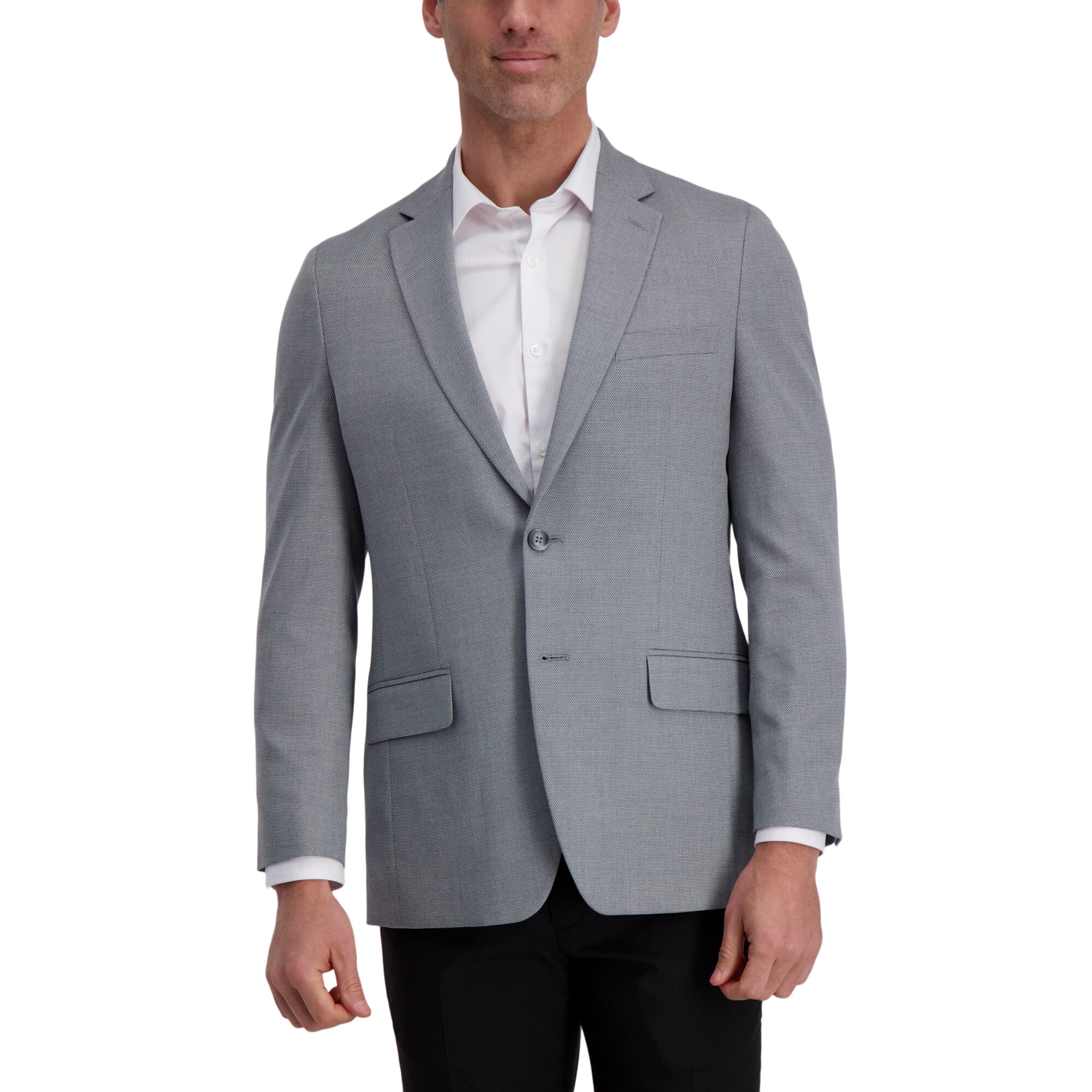 J.M. Haggar Twill Sport Coat Grey (HJ70011 Clothing Suits) photo
