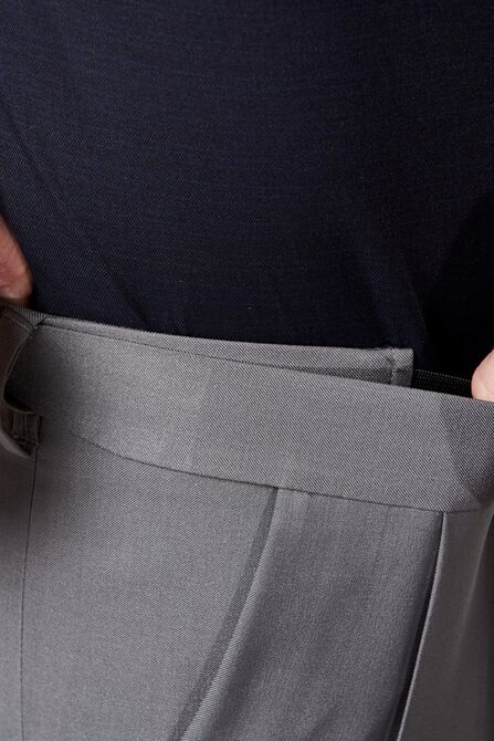 Premium Comfort Dress Pant, Med Grey view# 4