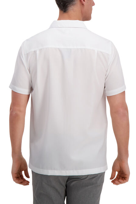 Solid Pintuck Shirt, White view# 2