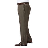 Big &amp; Tall Cool 18&reg; Heather Solid Pant, Heather Brown view# 2
