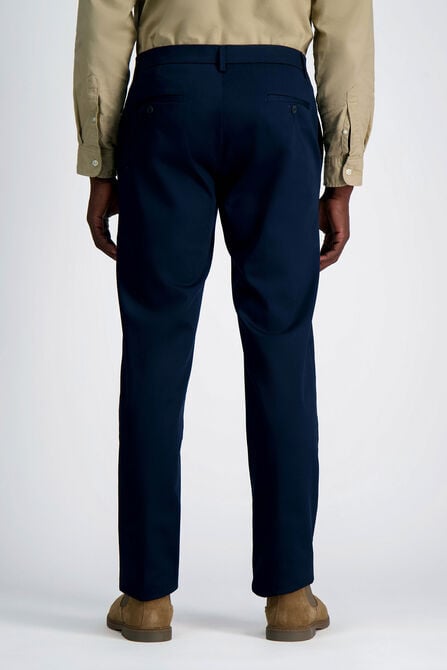 Wrinkle Free Performance Khaki Pant, Dark Navy view# 4