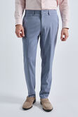 Smart Wash&reg; Tonal Plaid Suit Pant, Chambray view# 1