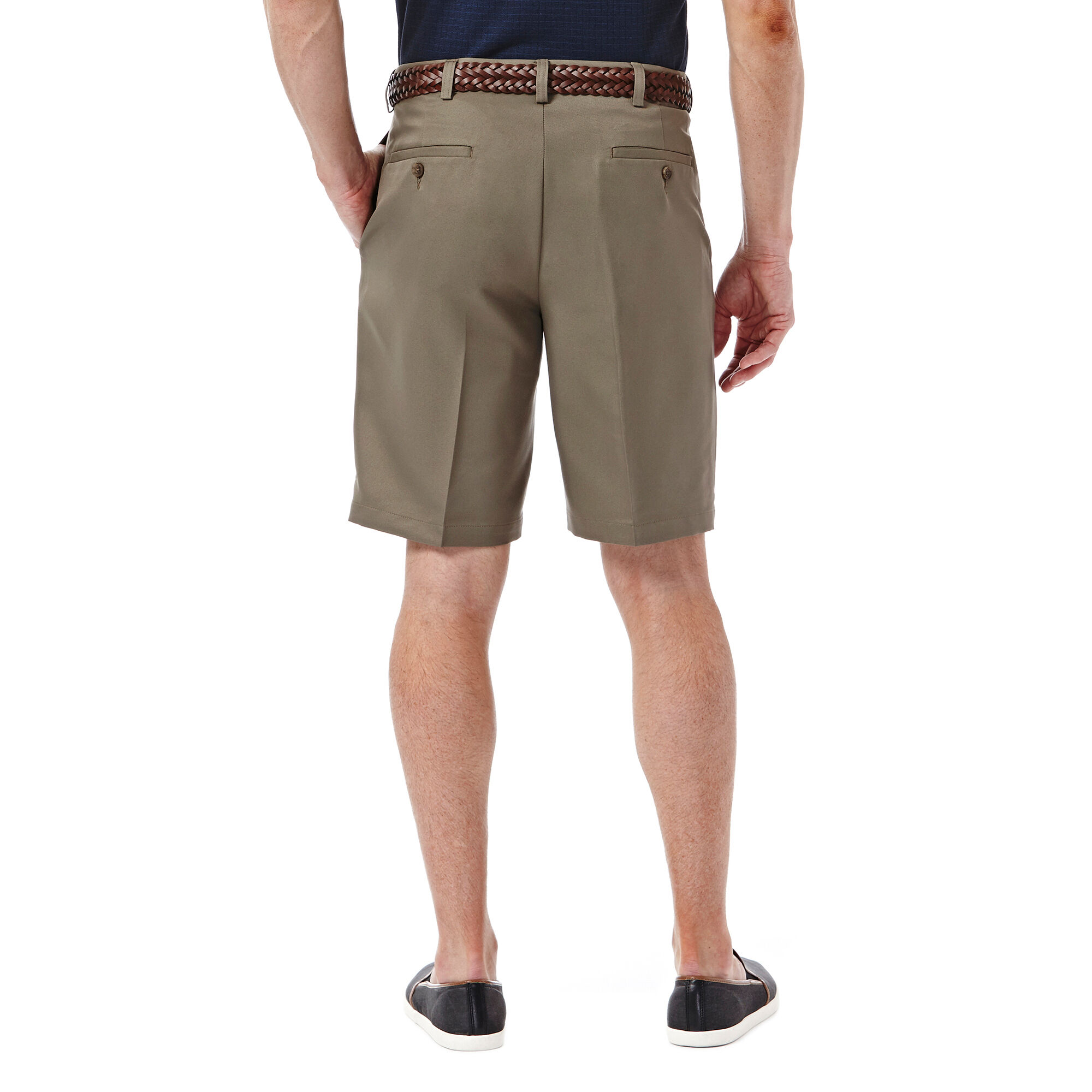 Haggar pleated shorts store