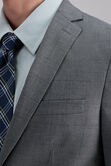 J.M. Haggar Glen Plaid Suit Jacket, Med Grey view# 2