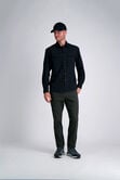 The Active Series&trade; Long Sleeve Solid Hike Shirt, Black view# 4