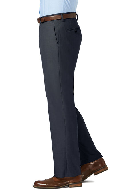J.M. Haggar Dress Pant - Sharkskin, Dark Navy view# 2