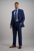 J.M Haggar Basketweave Suit Separates Pant, BLUE view# 3