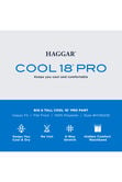 Big &amp; Tall Cool 18&reg; Pro Pant, Black view# 5