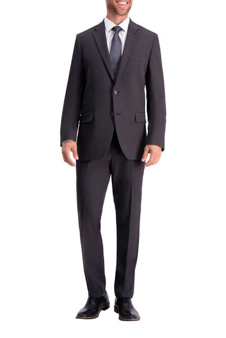 The Active Series&trade; Herringbone Suit Jacket, Black / Charcoal view# 1