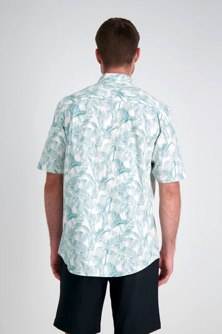 Linear Palm Shirt, Jade view# 2