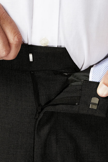 Big & Tall J.M. Haggar Dress Pant - Sharkskin