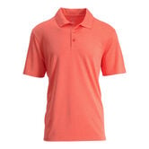 Cool 18&reg; Pro Textured Golf Polo, Living Coral view# 1