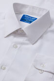 Performance Stretch Dress Shirt - White, White view# 4