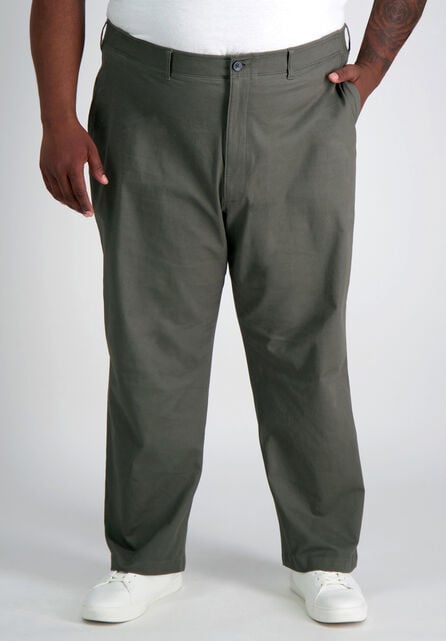 Big &amp; Tall Coastal Comfort Chino, Medium Grey