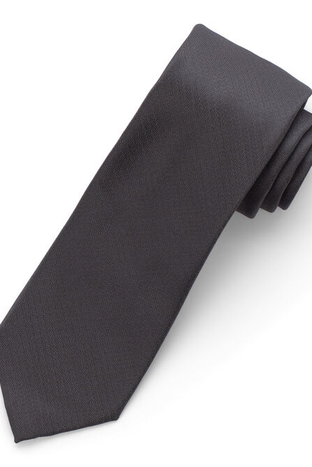 Solid Texture Tie, Black view# 1