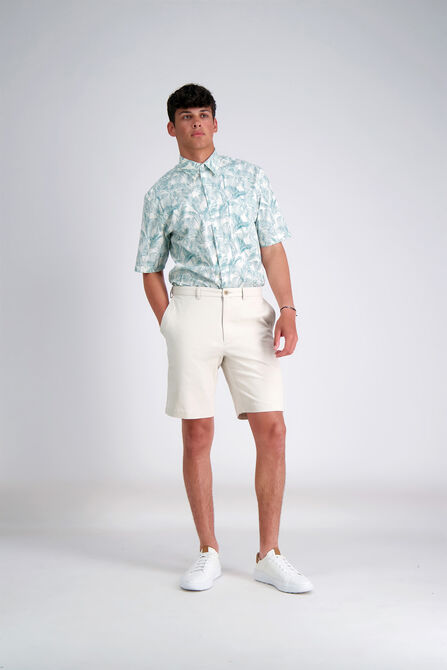 Stretch Chino Short, Putty view# 1