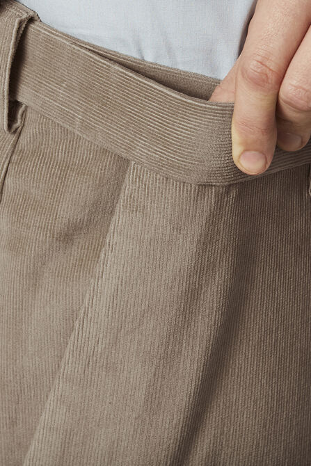 Stretch Corduroy Pant, Khaki view# 4