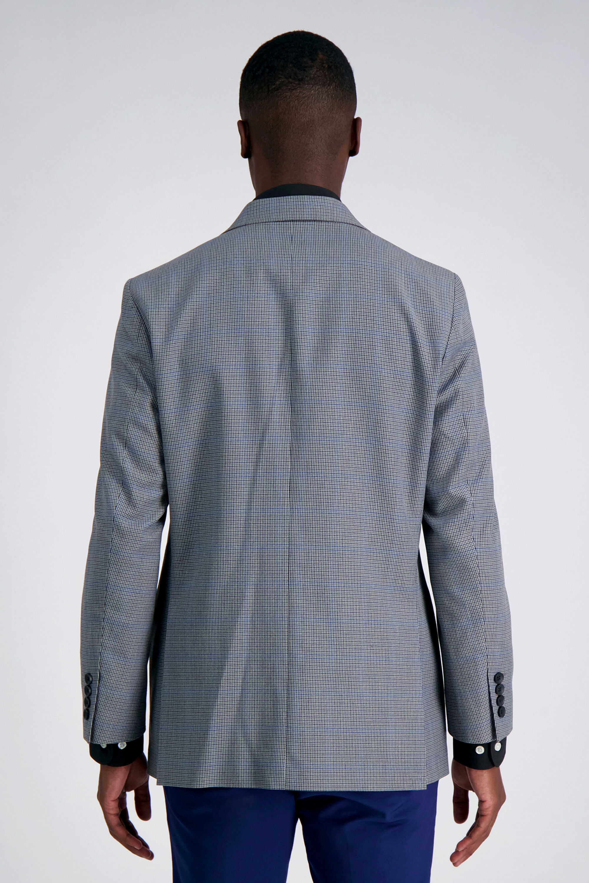 J.M. Haggar Houndstooth Windowpane Sport Coat