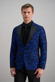 J.M. Haggar Floral Butterfly Camo Sport Coat, Cool Blue view# 1