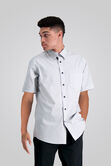 Poplin Button Down Shirt, Grey view# 1