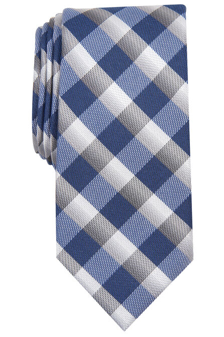 Osborne Plaid Tie, Bean view# 1