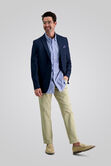 Plaid Button Down Shirt, Indigo view# 3